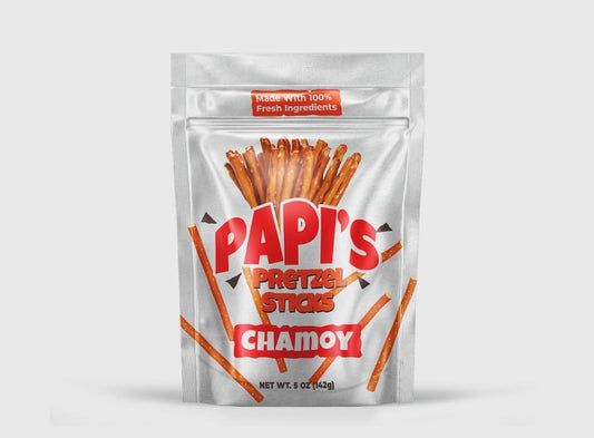 Papi's Pretzels: Chamoy Flavored Pretzels - Individual Bag